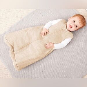 Cozy Tan Baby Sleep Sack 24m